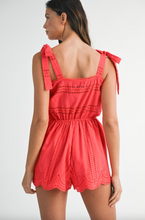 Load image into Gallery viewer, Soria Eyelet Romper