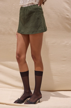 Load image into Gallery viewer, Alyson Linen Mini Skort
