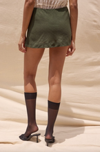 Load image into Gallery viewer, Alyson Linen Mini Skort