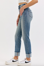 Load image into Gallery viewer, Storm High Rise Cuff Denim
