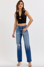 Load image into Gallery viewer, Alexis Mid Rise Dad Jean