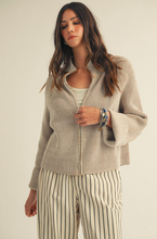 Load image into Gallery viewer, Briar Zipper Cardigan