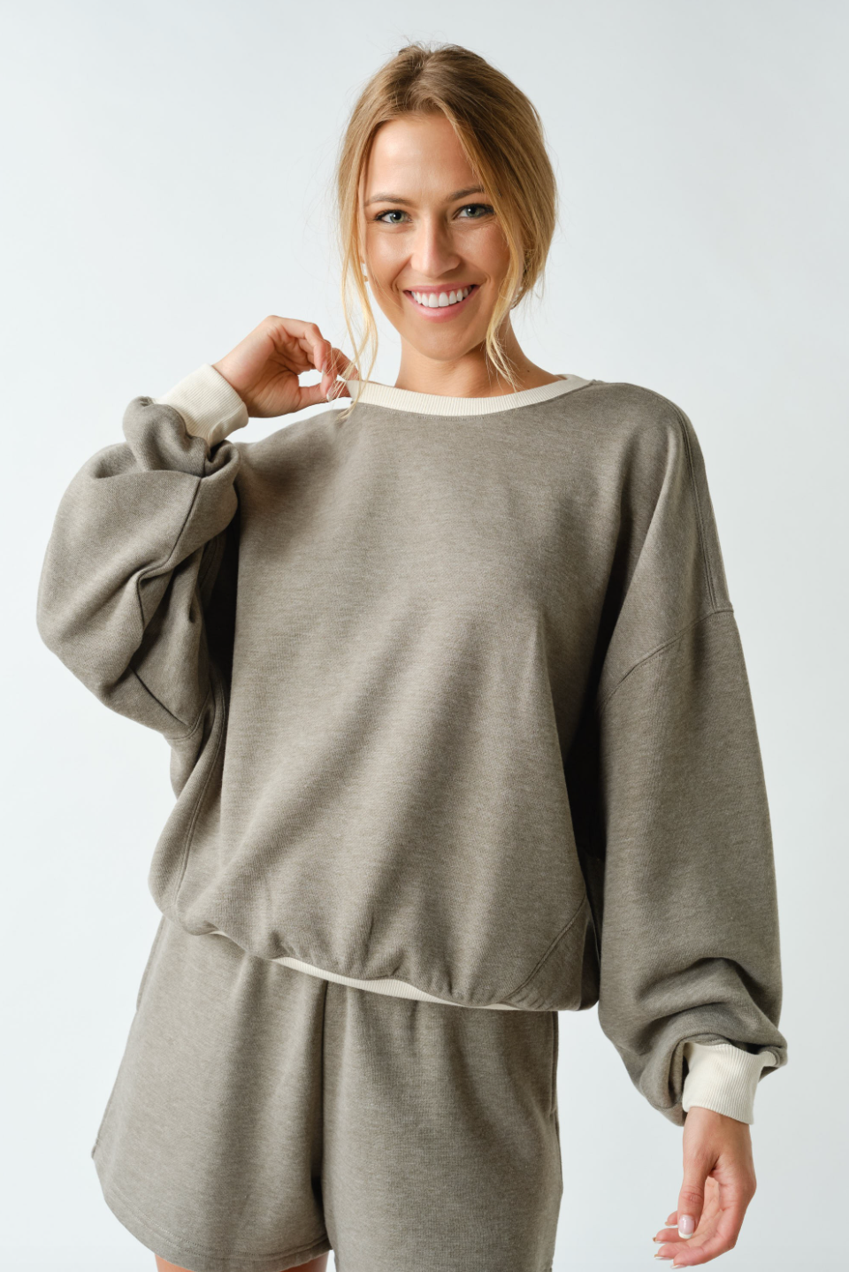 Bailey Contrast Crewneck Set – Stile+Grace