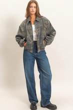Load image into Gallery viewer, Collins Camo Bomber