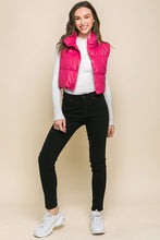 Load image into Gallery viewer, Sallie Faux Leather Puffer

