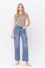 Load image into Gallery viewer, Bobbi High Rise Dad Cargo Jeans
