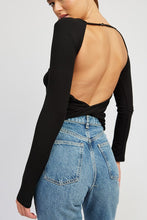 Load image into Gallery viewer, Kaylee Open Back Twist Top
