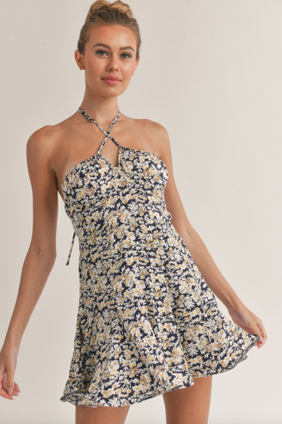 Reece Flower Printed Dress