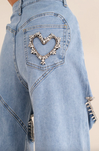 Load image into Gallery viewer, Taylor Rhinestone Jeans (PreOrder End of Feb)
