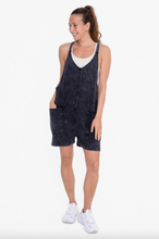 Load image into Gallery viewer, Jaycee Mineral Wash Lounge Romper
