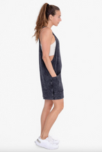Load image into Gallery viewer, Jaycee Mineral Wash Lounge Romper
