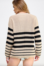 Load image into Gallery viewer, Terrie Stripe Sweater
