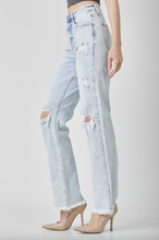 Load image into Gallery viewer, Janessa High Rise Straight Jeans
