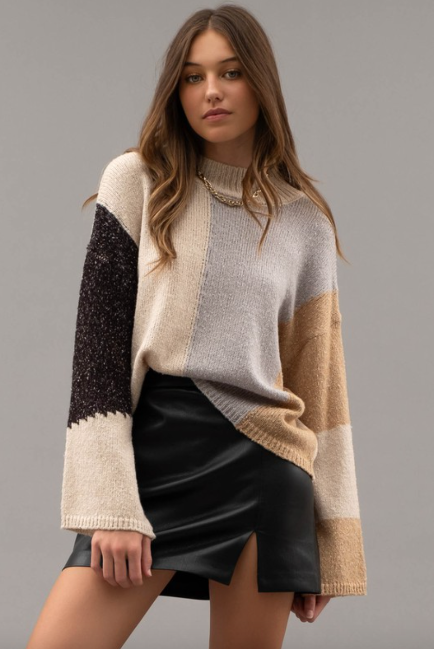 Blake Colorblock Sweater