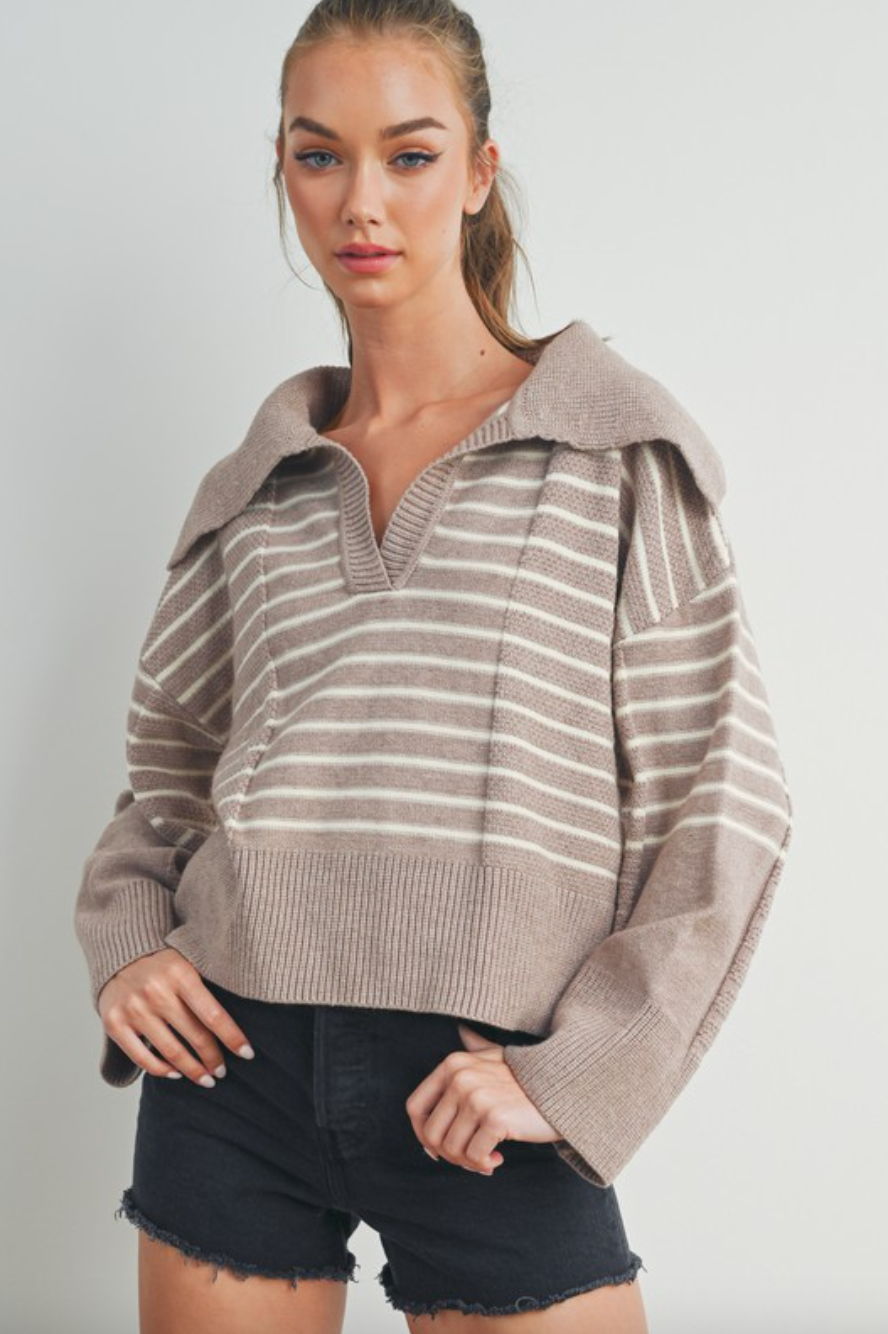 Kourt Striped Sweater