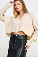 Load image into Gallery viewer, Sylvie Cropped Sweater
