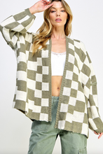 Load image into Gallery viewer, Posie Checkered Cardigan
