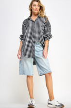 Load image into Gallery viewer, Oaklee Gingham Button Up
