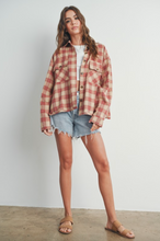 Load image into Gallery viewer, Fiona Plaid Button Up
