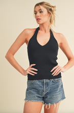 Load image into Gallery viewer, Laryn Knit Halter Top
