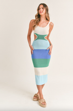 Load image into Gallery viewer, Delta Color Block Dress
