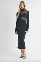 Load image into Gallery viewer, Collins Mock Neck Dress
