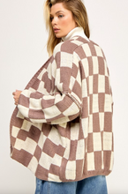 Load image into Gallery viewer, Haley Checkered Cardigan
