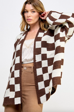 Load image into Gallery viewer, Haley Checkered Cardigan
