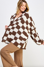 Load image into Gallery viewer, Haley Checkered Cardigan
