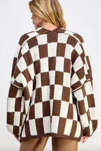 Load image into Gallery viewer, Haley Checkered Cardigan
