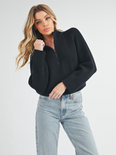 Load image into Gallery viewer, Debbie Half Zip Sweater
