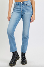 Load image into Gallery viewer, Tasha High Rise Straight Jeans
