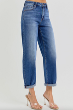 Load image into Gallery viewer, Finn High Rise Barrel Jeans
