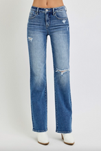 Load image into Gallery viewer, Dre High Rise Straight Jeans
