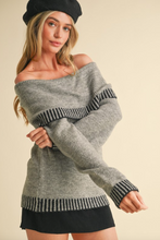 Load image into Gallery viewer, Lilian Off Shoulder Sweater
