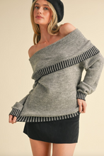 Load image into Gallery viewer, Lilian Off Shoulder Sweater
