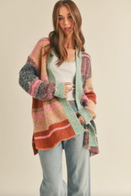 Load image into Gallery viewer, Maisie Color Block Cardigan
