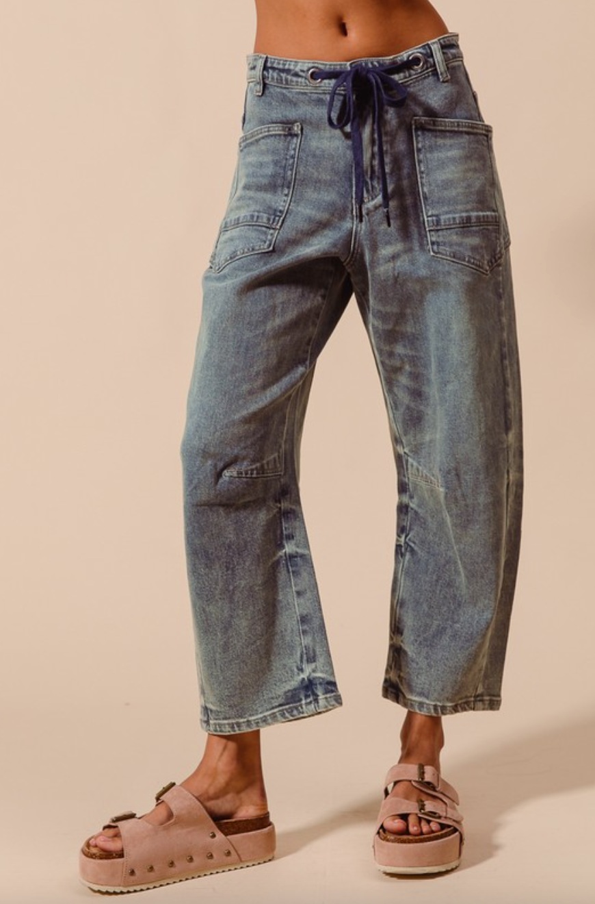 Elsie Barrel Jeans