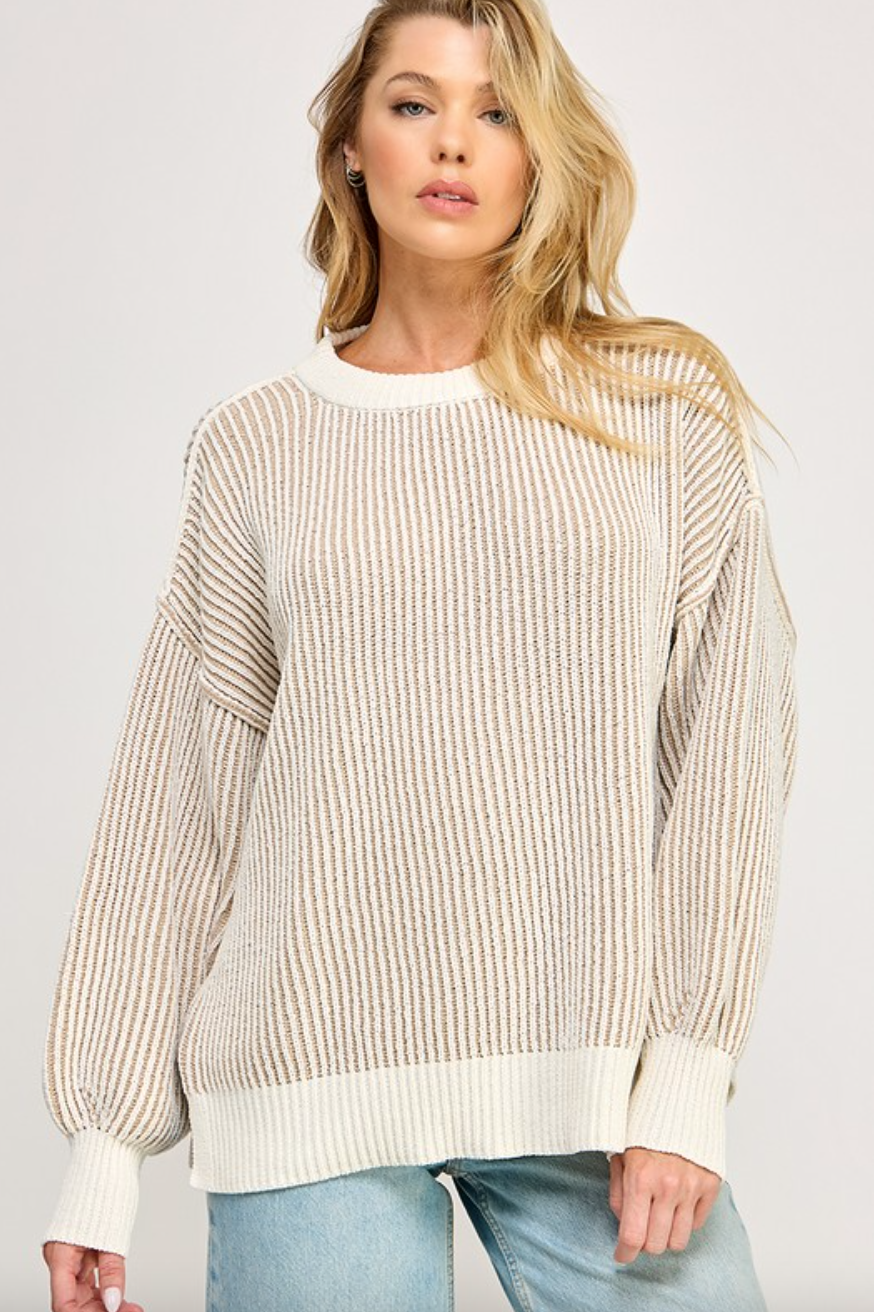 Sophia Stripe Sweater