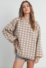 Load image into Gallery viewer, Tally Checkered Sweater
