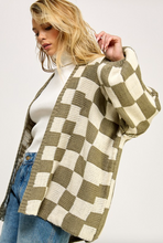 Load image into Gallery viewer, Haley Checkered Cardigan
