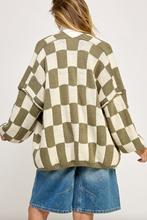 Load image into Gallery viewer, Haley Checkered Cardigan
