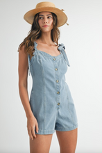 Load image into Gallery viewer, Georgia Denim Romper
