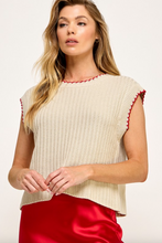 Load image into Gallery viewer, Hansley Cap Sleeve Knit
