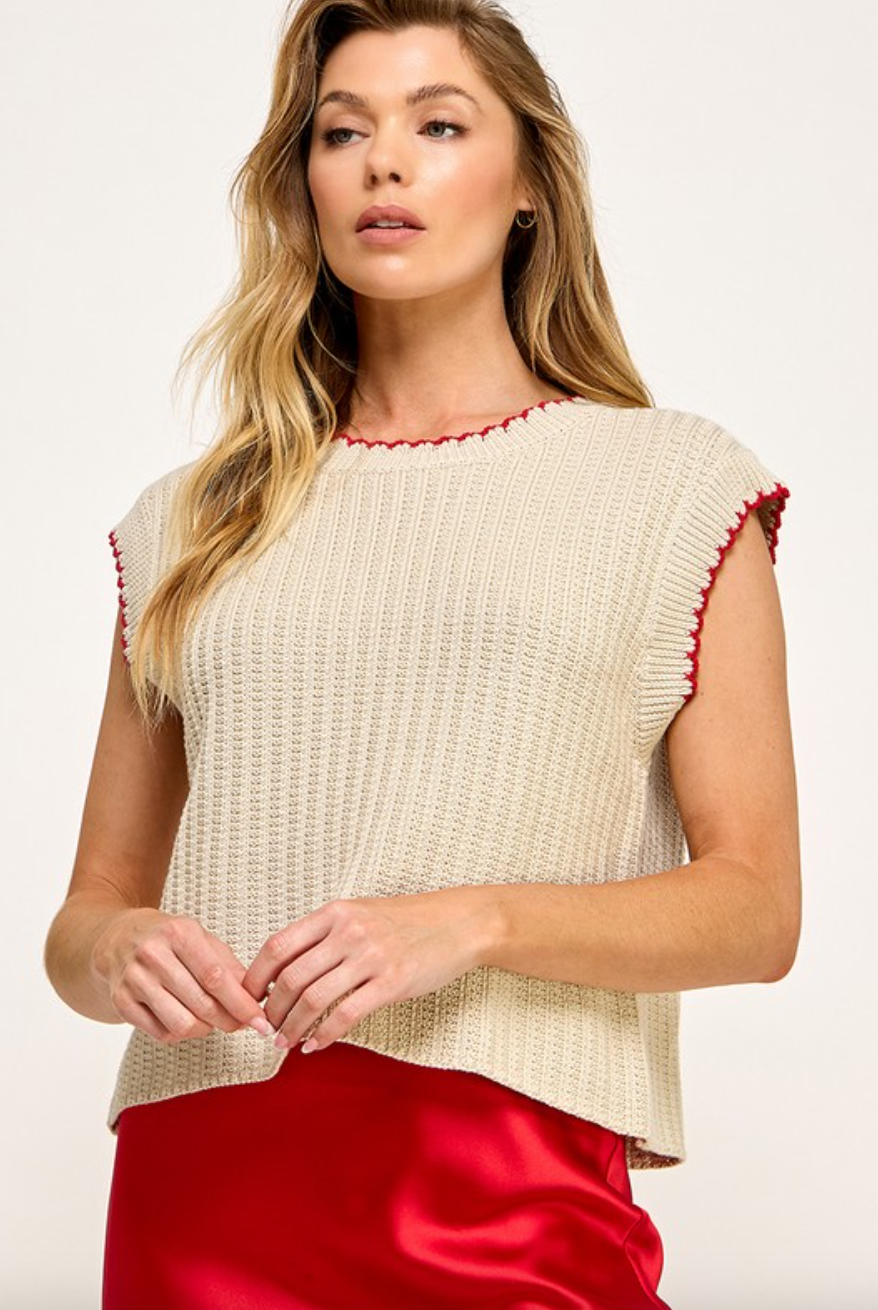 Hansley Cap Sleeve Knit