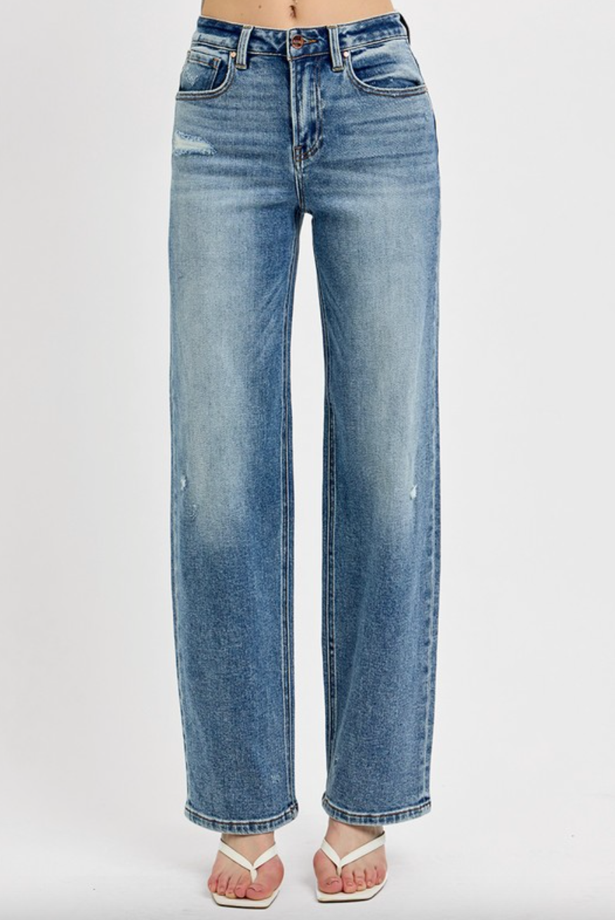 Ziggy High Rise Wide Leg Jean