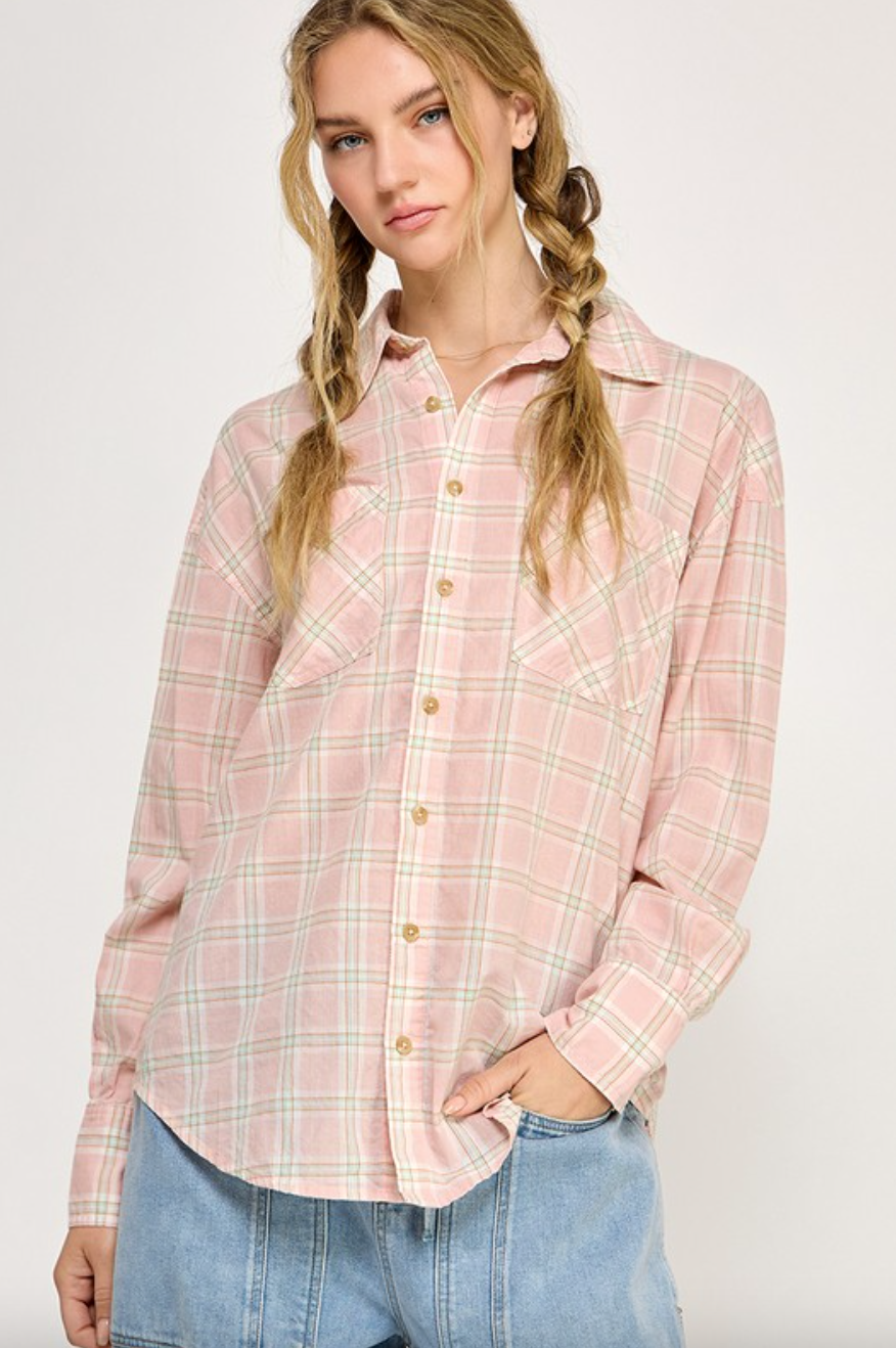 Camila Plaid Vintage Shirt