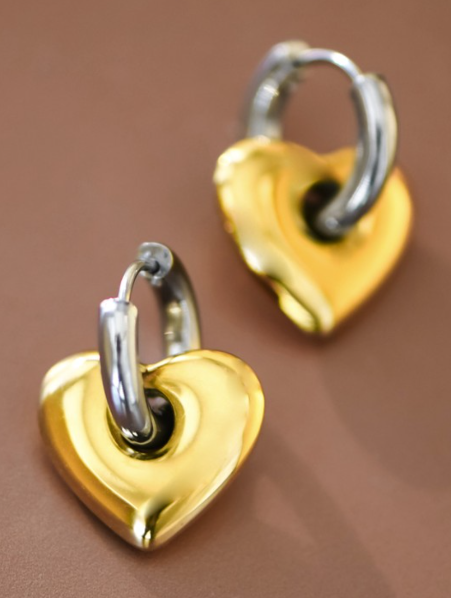 Heart Hoops 18K