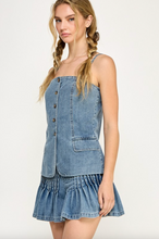 Load image into Gallery viewer, Berlin Denim Bustier
