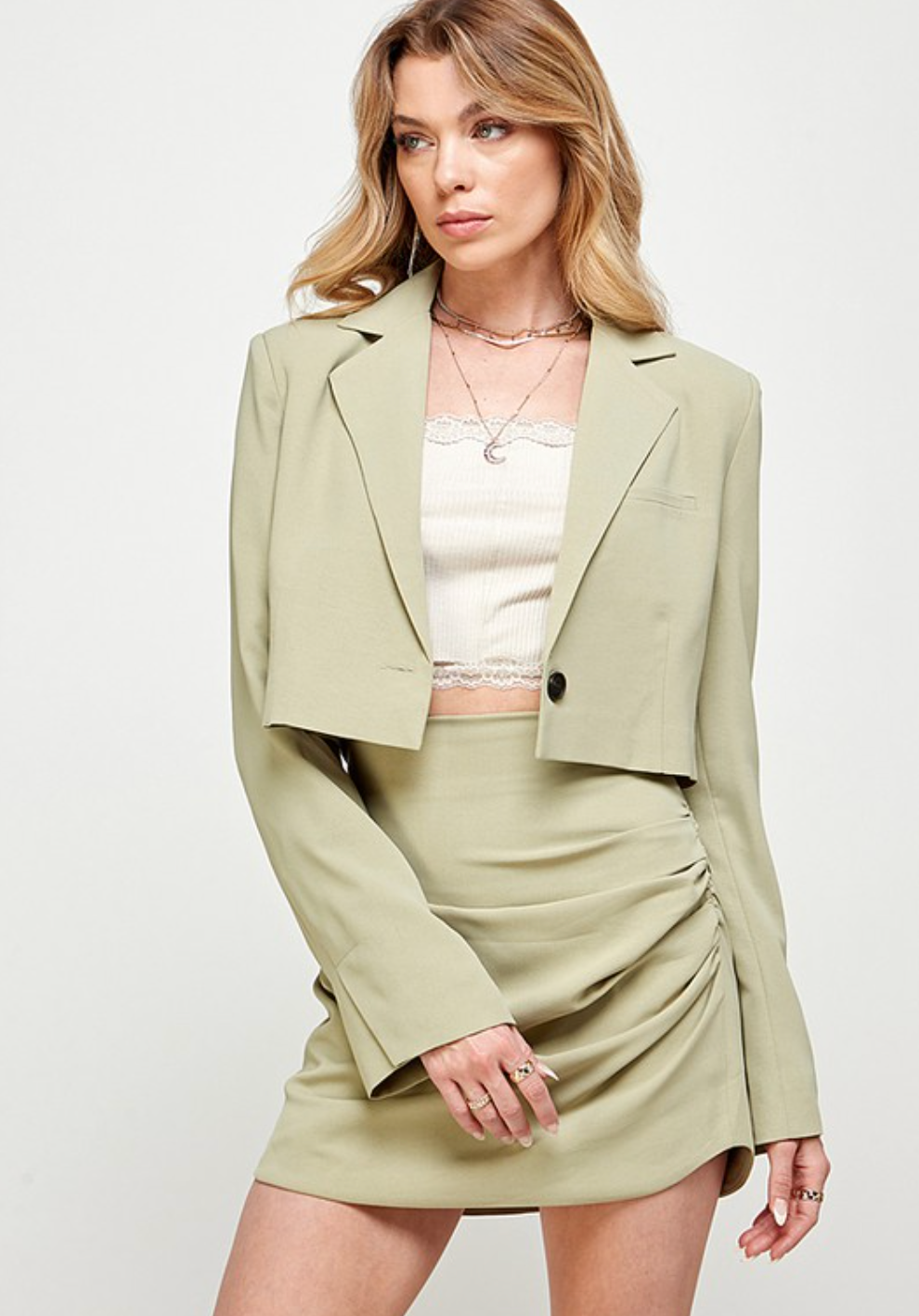 Piper Cropped Blazer